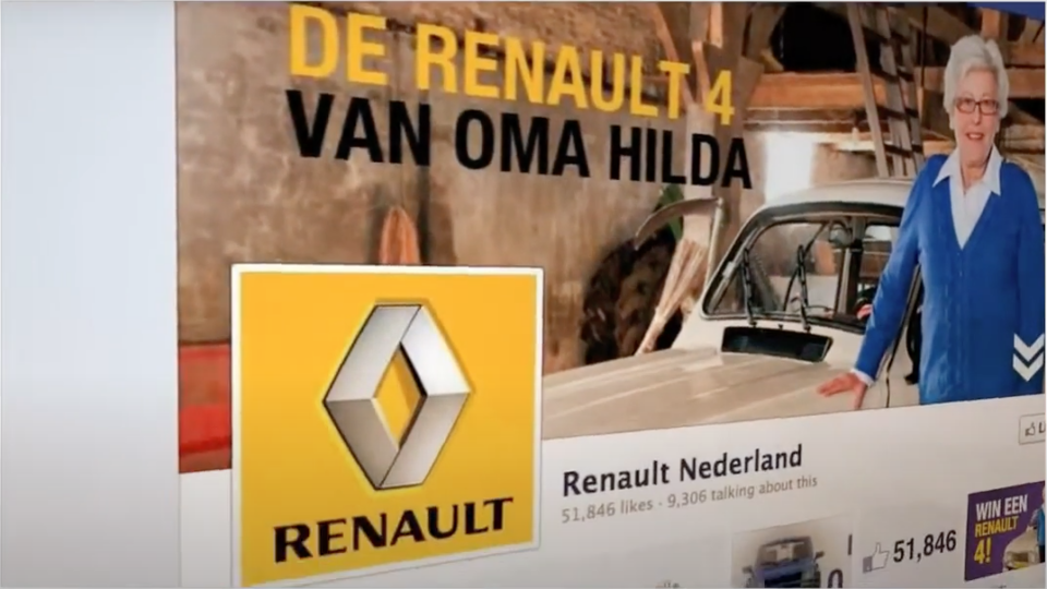 Social Activatie Renault Oma Hilda